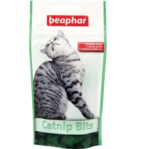 Beaphar CatNip Bits gardums kaķiem ar kaķumētru 35g 75gb